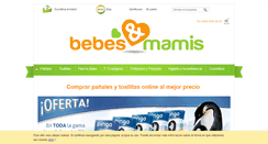 Desktop Screenshot of bebesymamis.com